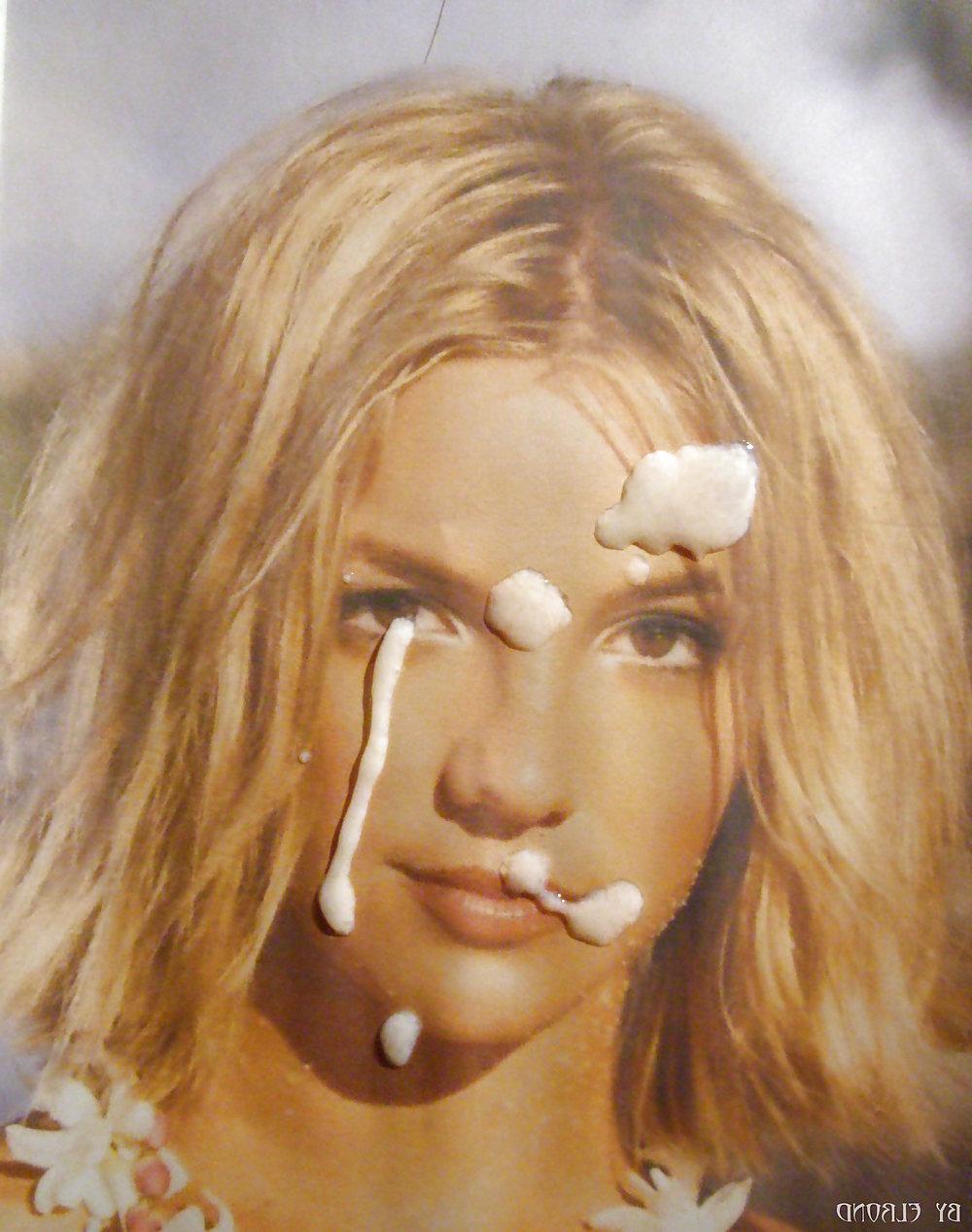 25P Cum on Britney Spears (early work)