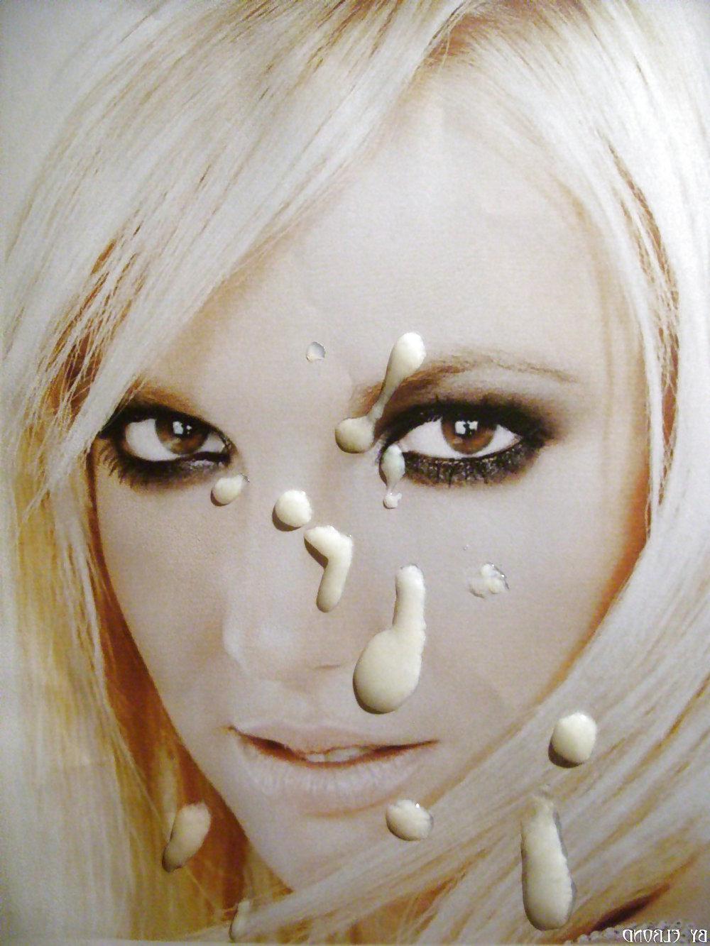 25P Cum on Britney Spears (early work)