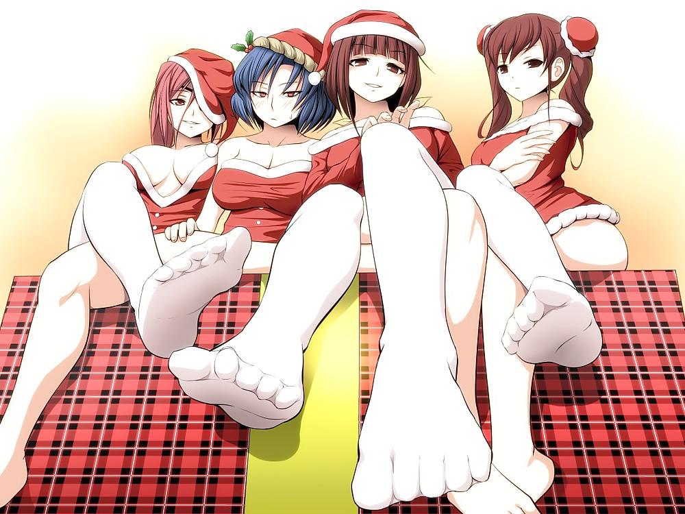 25P Sexy Feet Anime Style 6