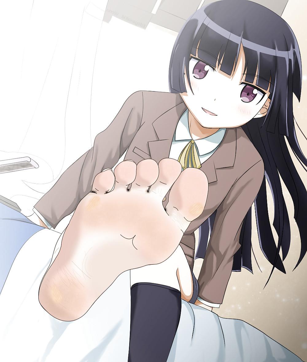 25P Sexy Feet Anime Style 6