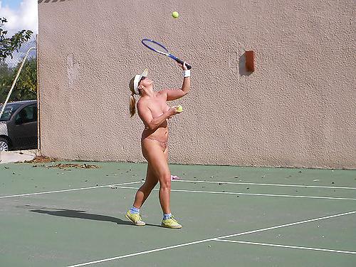 14P Girls Playing Tennis
