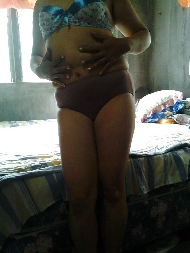 21P I am on bra and panty