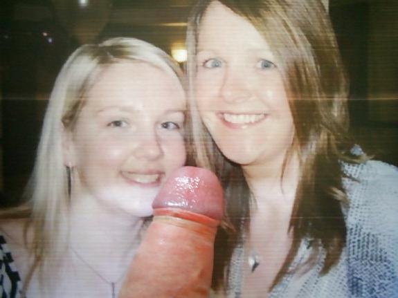 7P Guys, cum on girlfriend and friends faces.....
