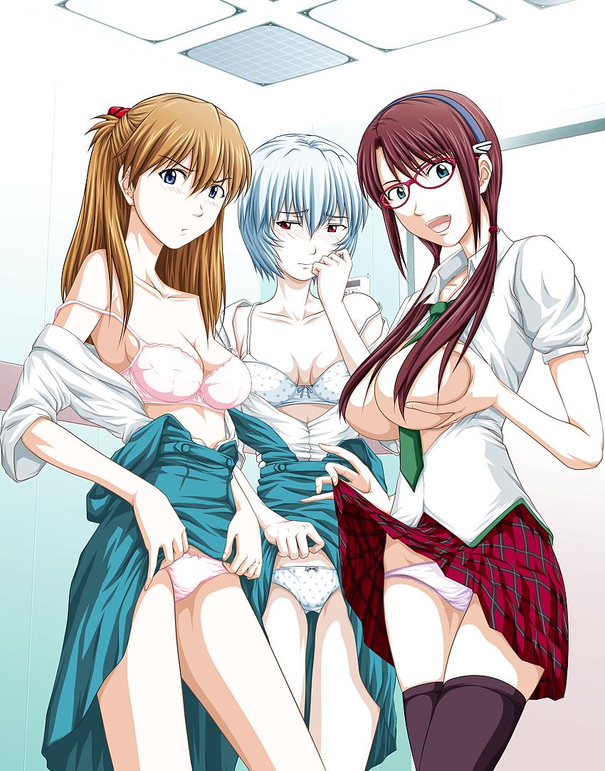 25P Anime Whores - Neon Genesis Evangelion