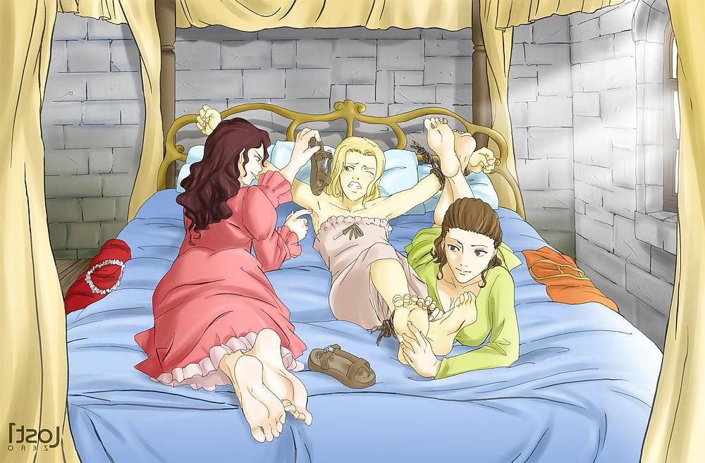 25P Sexy Feet Anime Style 4
