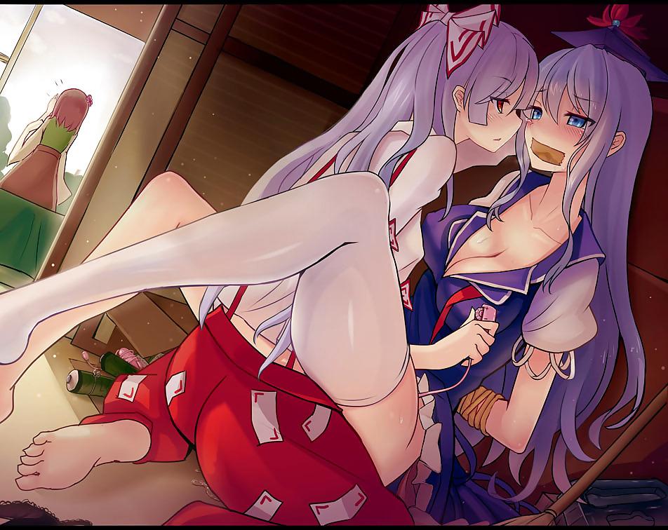 20P Femdom Footjob Anime VI - Hentai Mess