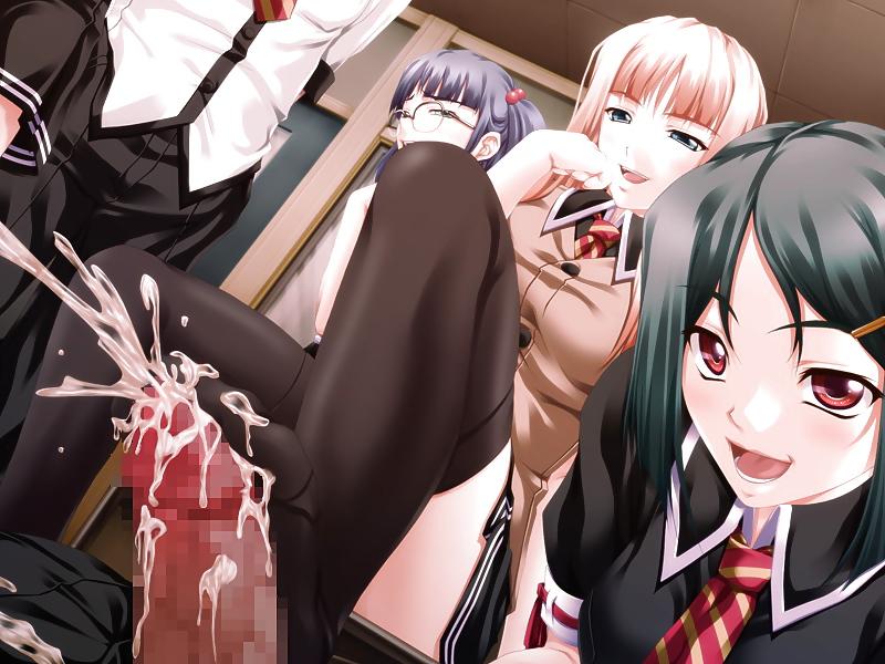 20P Femdom Footjob Anime VI - Hentai Mess