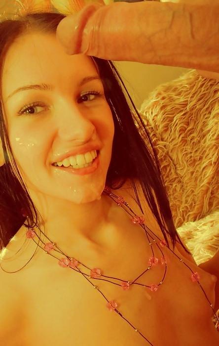 20P CUM On Face,By Blondelover!