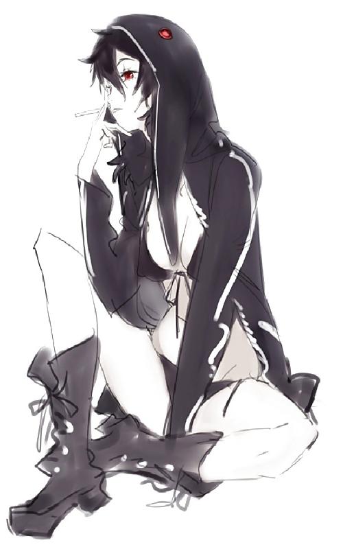 11P Anime Smoking fetish
