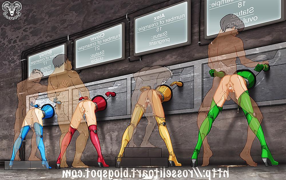 25P Slave, sado and Bondage anime