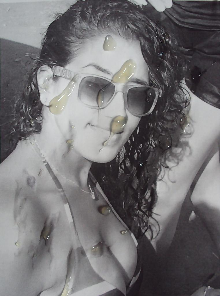 8P Cum on face of