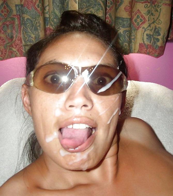 25P Cum face