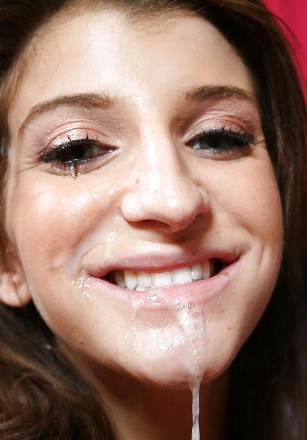 25P Cum face