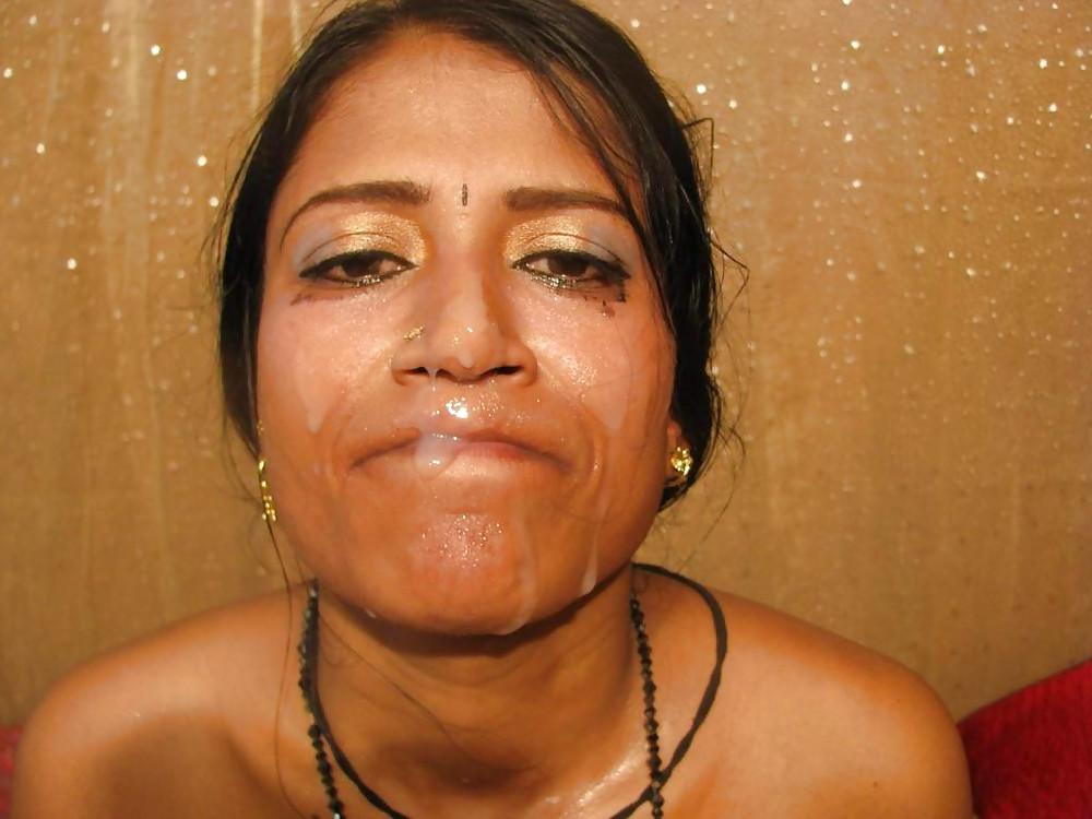 25P Cum face