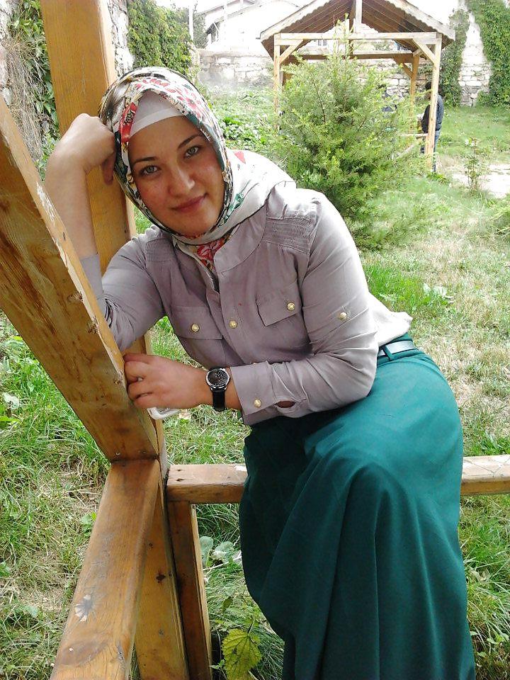 25P Turkish arab turbanli hijab karisik face
