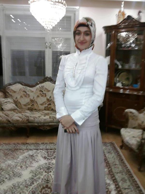25P Turkish arab turbanli hijab karisik face