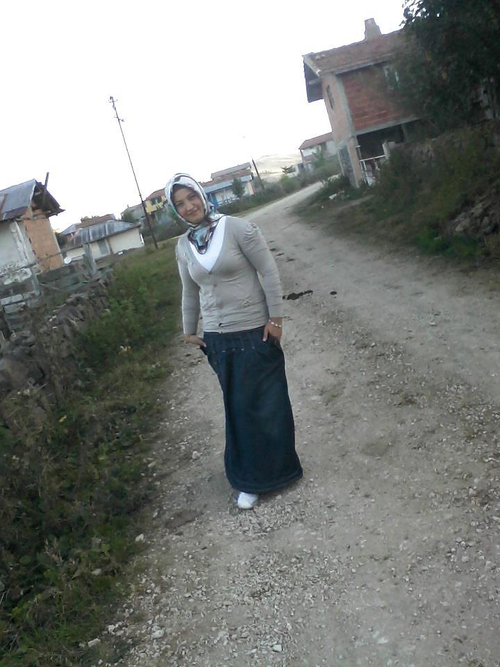25P Turkish arab turbanli hijab karisik face
