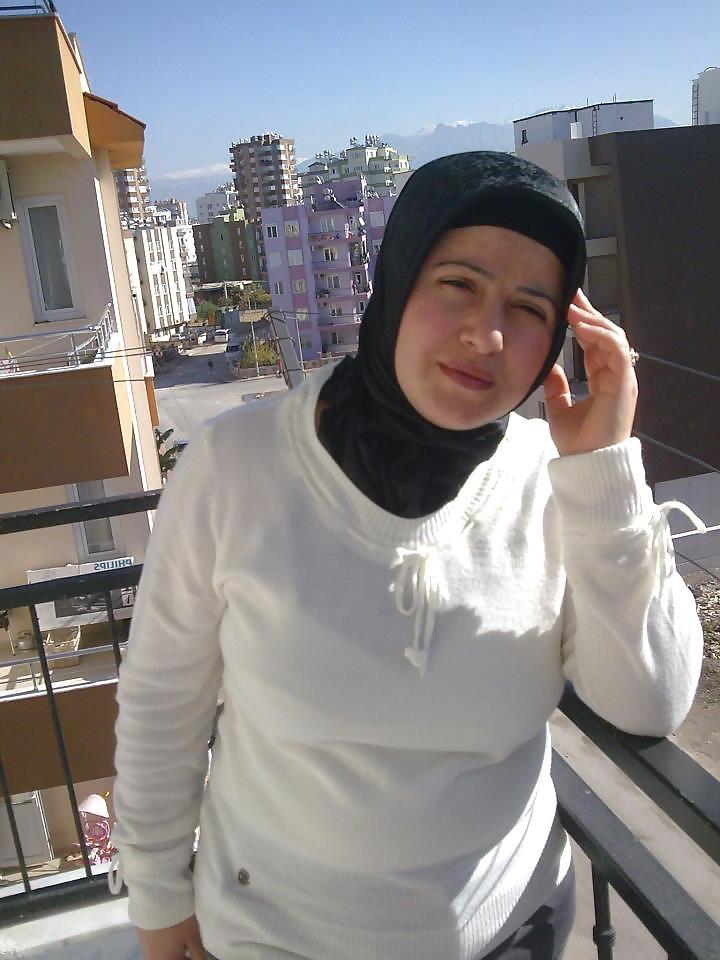 25P Turkish arab turbanli hijab karisik face