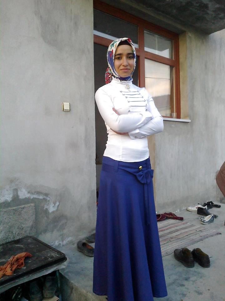 25P Turkish arab turbanli hijab karisik face