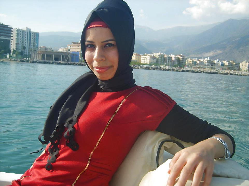 25P Turkish arab turbanli hijab karisik face