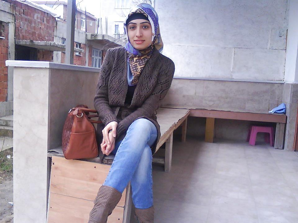 25P Turkish arab turbanli hijab karisik face