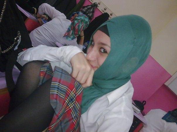 25P Turkish arab turbanli hijab karisik face