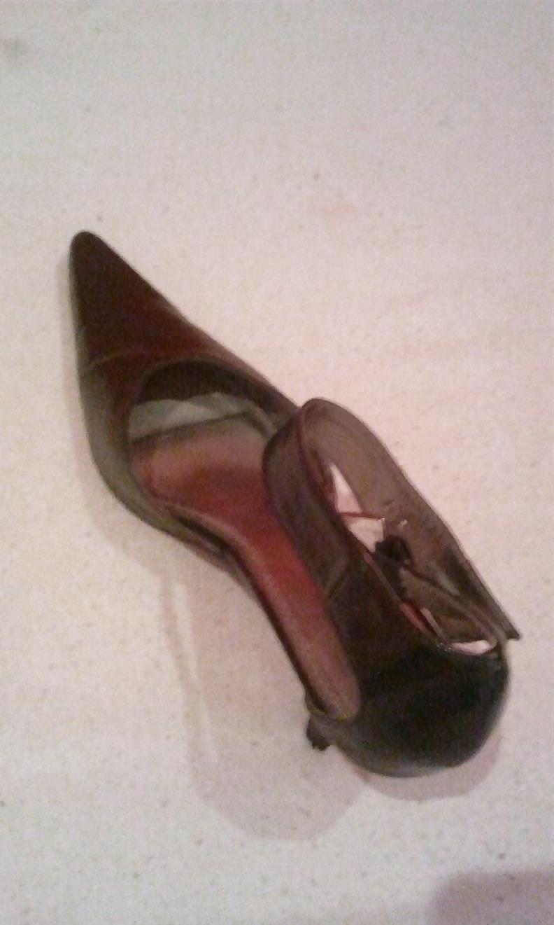 9P Cum on mother-in-law sandals! cum on shoes!