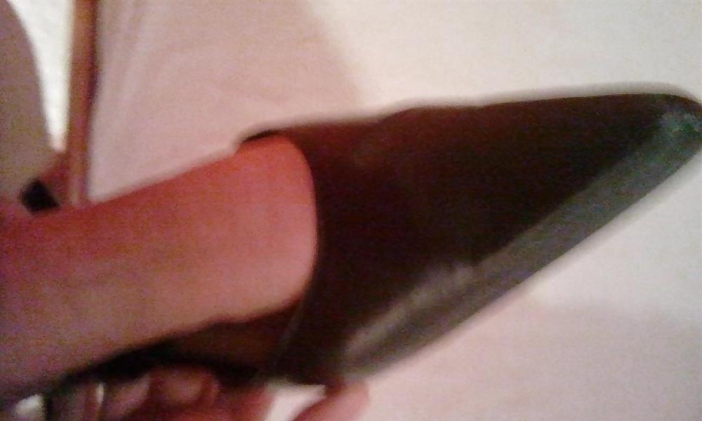 9P Cum on mother-in-law sandals! cum on shoes!