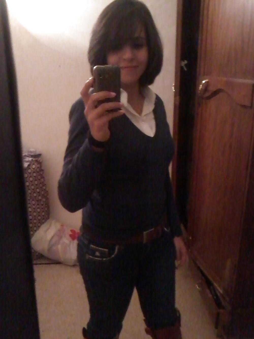 25P Zineba Morocco Girl Cum On Her