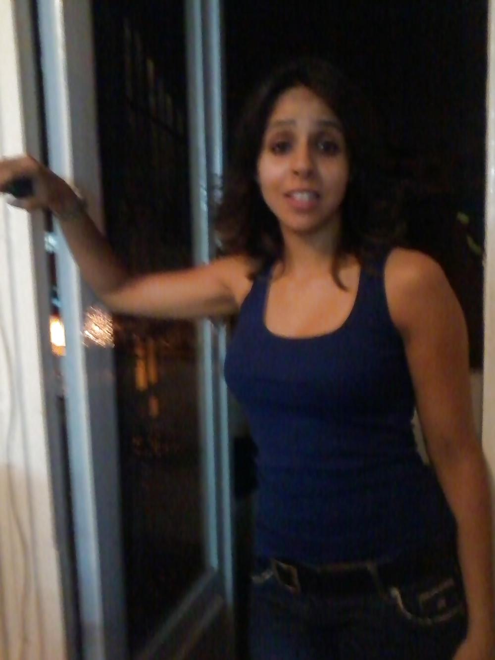 25P Zineba Morocco Girl Cum On Her