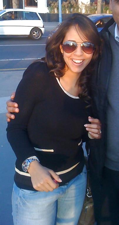 25P Zineba Morocco Girl Cum On Her