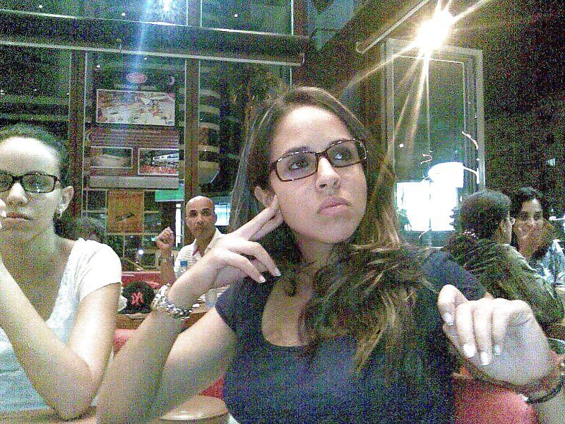 25P Zineba Morocco Girl Cum On Her