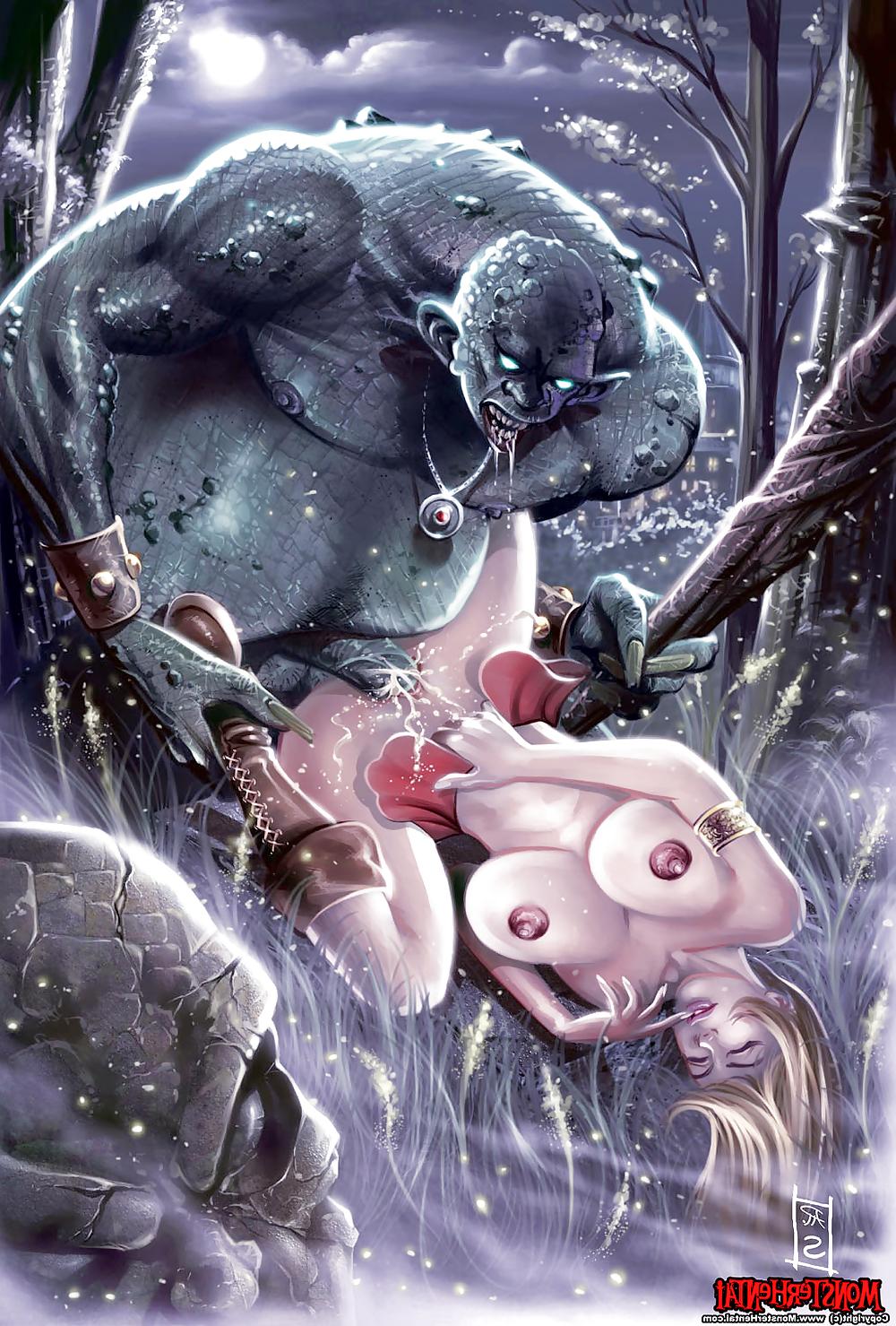25P Monsters anime hentai 2