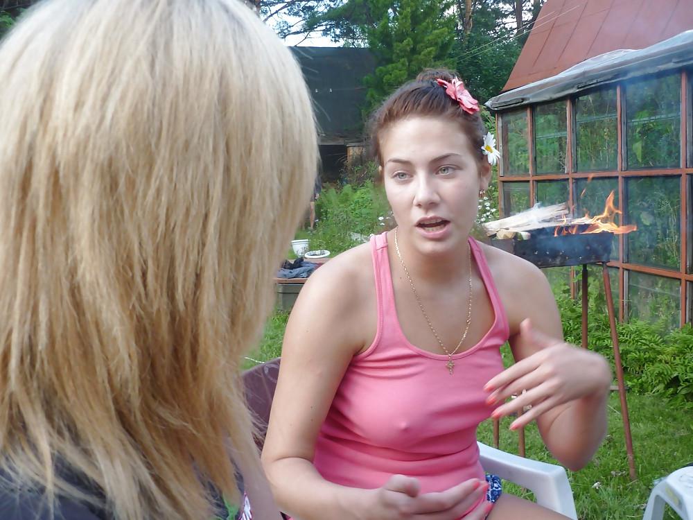 24P She forgot her bra 22.