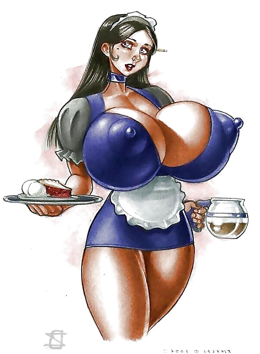25P Big tit anime
