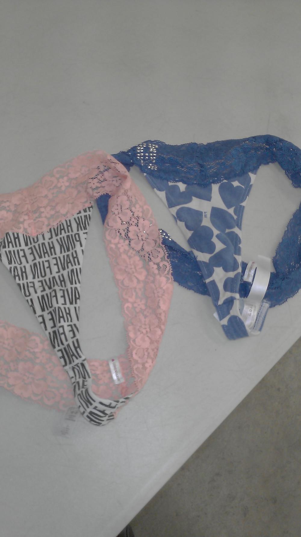 7P Cum on laundry panties 3