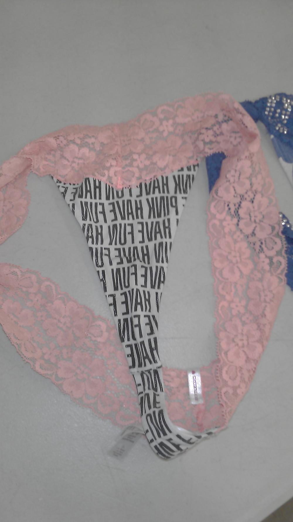 7P Cum on laundry panties 3