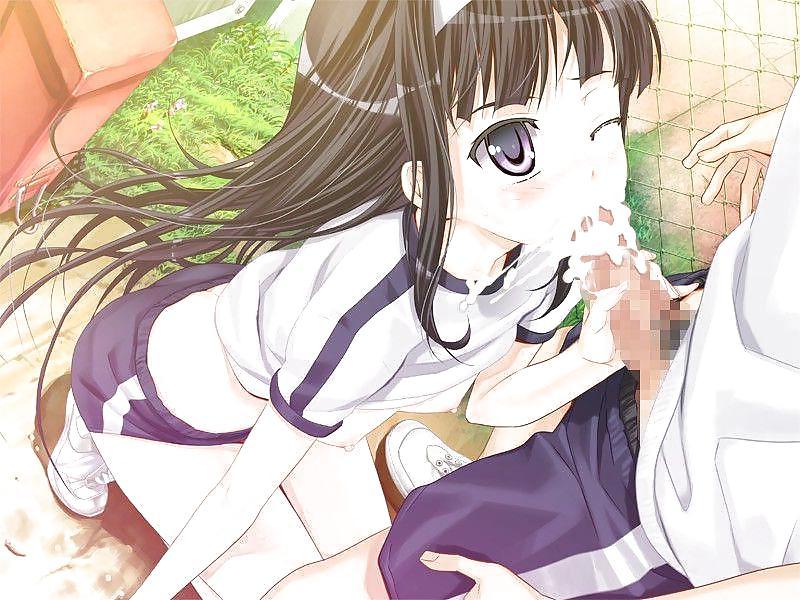 25P Anime girl best blowjob
