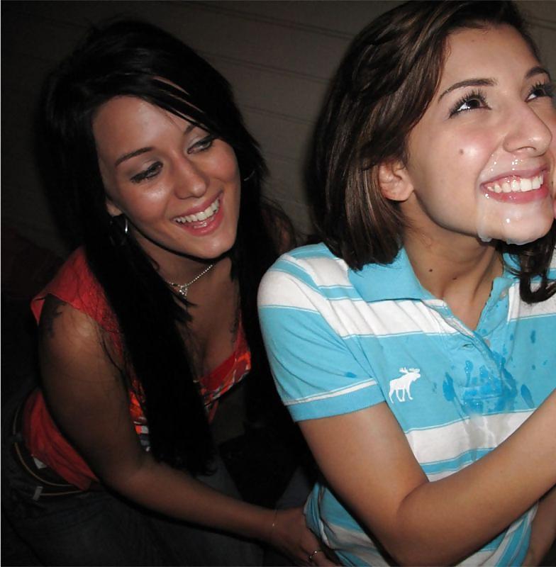 13P Cum on their faces
