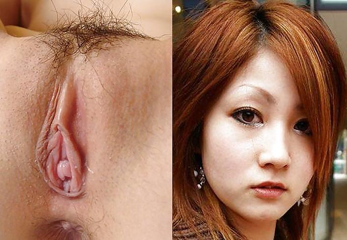 10P Japanese Face and Pussy (02)