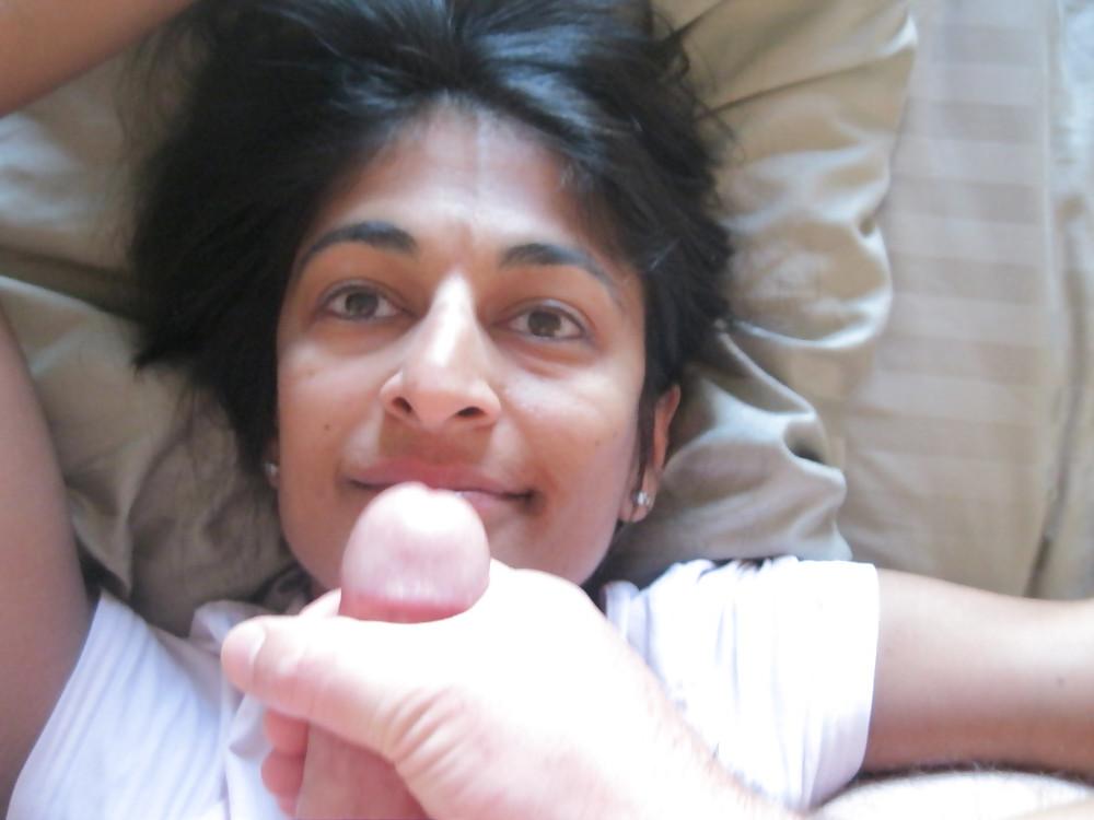 8P Indian wife facial