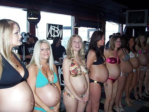 25P Sexy pregnant beauties
