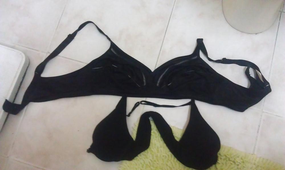 5P Cum in My mom 34A Open Front Bra