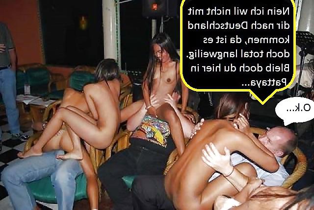 14P Thai Bar Girls. German Caps