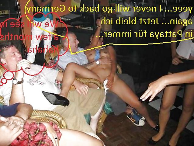 14P Thai Bar Girls. German Caps