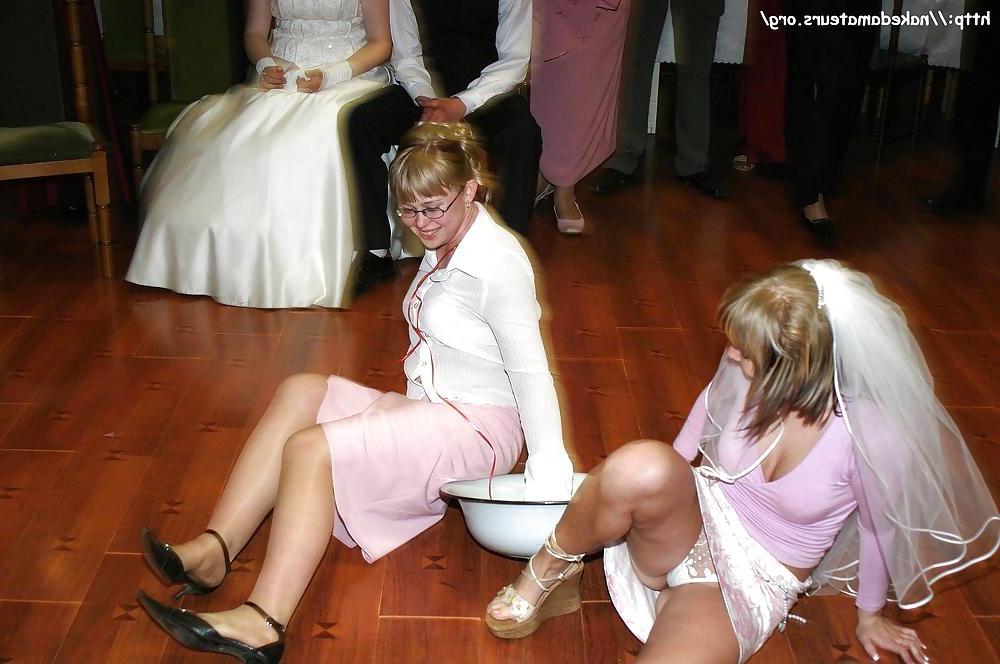 13P BRIDES wedding voyeur upskirt white panties and bra