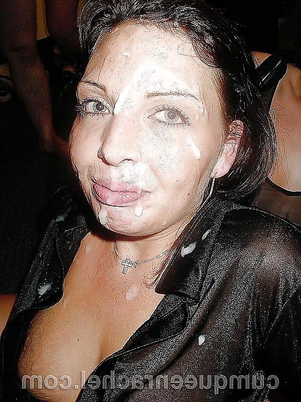 25P Sperma auf heißes Babe