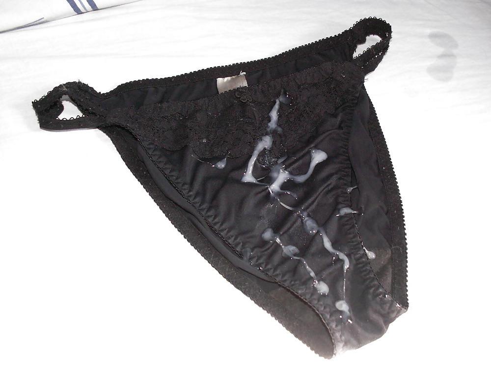 4P Cum on pantie used my sister in law