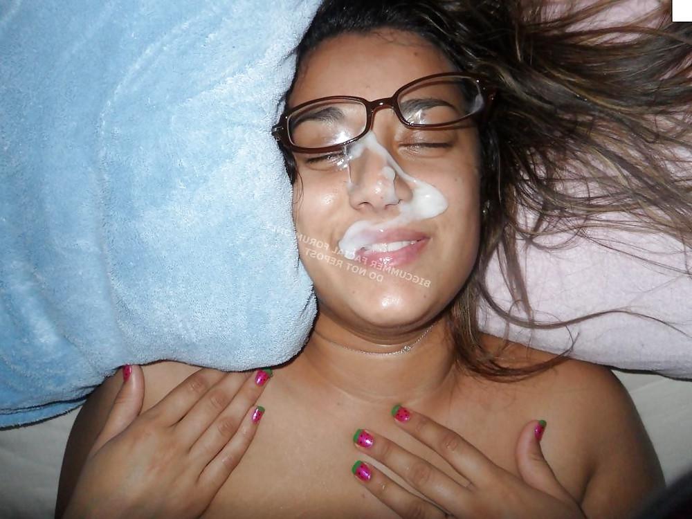 23P Facial cumshot