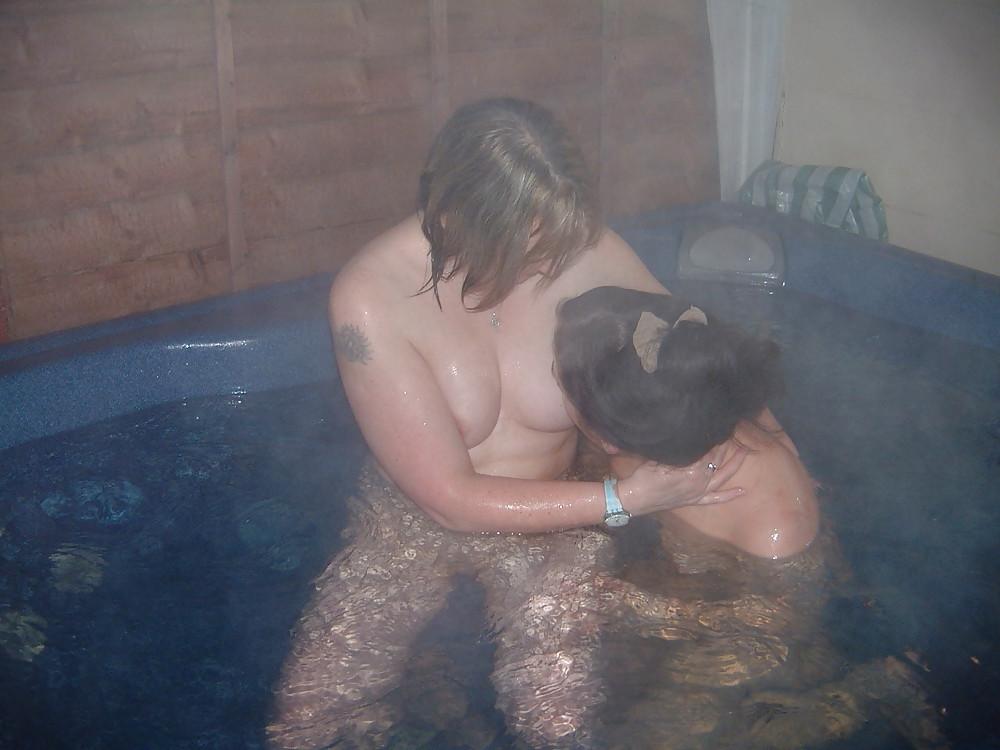 16P Fun in the hottub